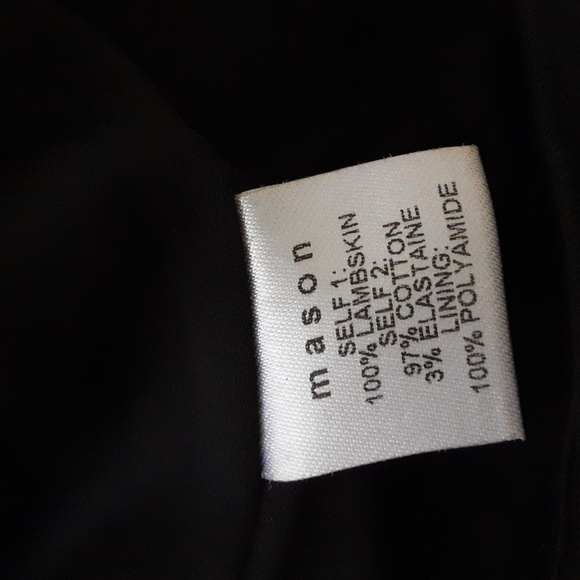 MASON lambskin BUSTIER SEXY BODYCON MINI DRESS women 2 event coquette luxury - Picture 7 of 10